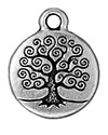 TierraCast Tree of Life Charm