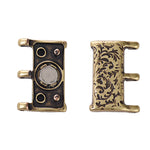 Load image into Gallery viewer, Cymbals Mag Clasp Ant Brass Plate Nisida III
